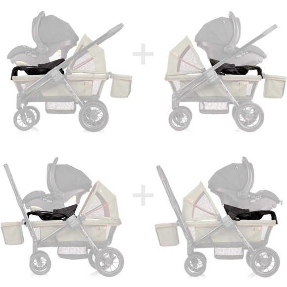 *New in sealed packaging* Evenflo Pivot Xplore Infant Car Seat Adapter, Black - Picture 4 of 6